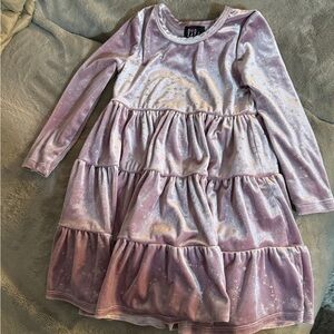 Light purple dress with rhinestones